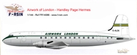 1:144 Handley Page Hermes IV, Airways Ltd London