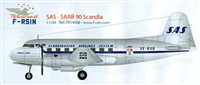 1:144 Saab 90 Scania, SAS