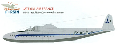 1:144 Latecoere 631, Air France