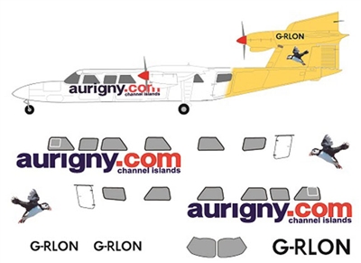 1:144 BN.2A-III Trislander, Aurigny Air Services