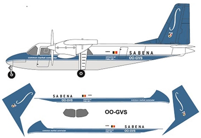 1:144 BN.2A Islander, Sabena