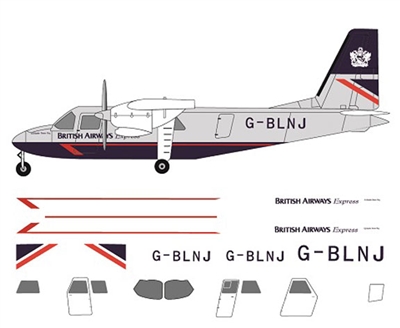 1:144 BN.2A Islander, British Airways