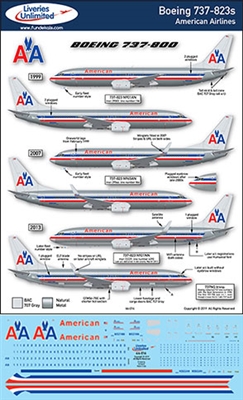 1:144 American Airlines Boeing 737NG (-800)