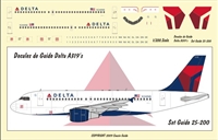 1:200 Delta Airlines (2007 cs) Airbus A.319