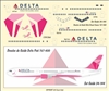 1:144 Delta Airlines 'Breast Cancer' Boeing 767-400ER