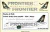 1:200 Frontier Airbus A.319 N928FR 'Hank' the Bobcat
