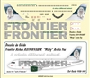 1:144 Frontier A.319 N938FR 'Misty' the Arctic Fox