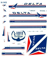 1:144 Delta Airlines L.1011 Tristar