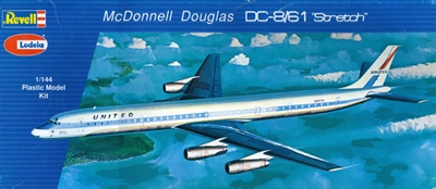 1:143 Douglas DC-8-61, United Airlines