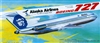 1:200 Boeing 727-200, Alaska Airlines