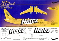 1:200 Ryanair 'Hertz' Boeing 737-200