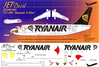 1:200 Ryanair 'Christmas' Boeing 737-200