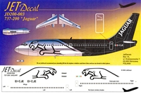 1:200 Ryanair 'Jaguar' Boeing 737-200