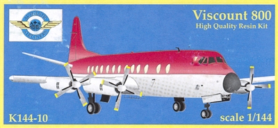 1:144 Vickers Viscount 800 (No Decal) *Sold Out*