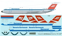 1:144 Germanair BAC 1-11-500