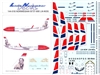 1:144 Norwegian Airlines 'Henrik Ibsen' Boeing 737-800(W)