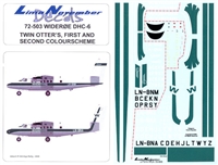 1:72 Wideroe DHC-6 Twin Otter (schemes 1 & 2)