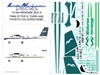 1:72 Wideroe DHC-6 Twin Otter (schemes 3 and 4)