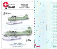 1:72 Wideroe DHC-2 Beaver, DHC-3 Otter