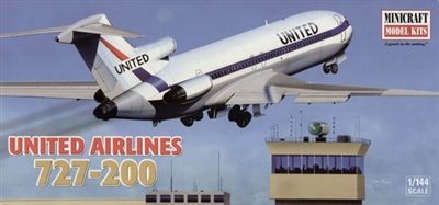 1:144 Boeing 727-200, United Airlines