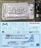 1:144 Minicraft Lockheed C.130A/E/H/J Hercules Kit + DRAW JASDF (blue camo cs)  C.130H Hercules Decal