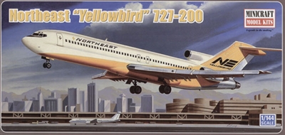 1:144 Boeing 727-200, Northeast 'Yellowbird'