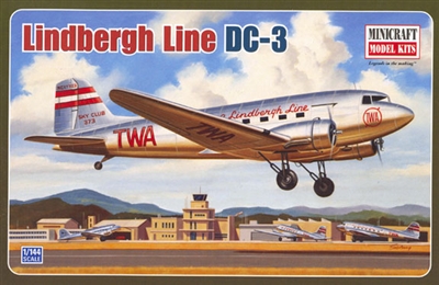 1:144 Douglas DC-3, TWA