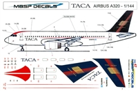 1:144 Grupo Taca Airbus A.320