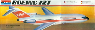 1:126 Boeing 727-100, Trans World Airlines