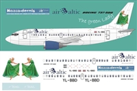 1:144 Air Baltic 'Green Lady' Boeing 737-500