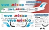 1:144 Mexicana 'Click' Fokker 100 'Vive Mexico'