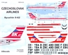 1:144 Czechoslovak Airlines Ilyushin 62