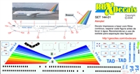 1:144 Transbrasil 'Rainbow' Boeing 767-300