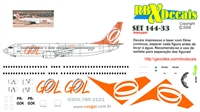 1:144 GOL 'GOK' Boeing 737-800