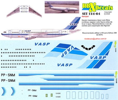 1:144 VASP Airbus A.300B4