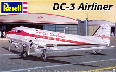 1:90 Douglas DC-3, Pacific Southwest