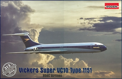 1:144 Vickers (BAC) 1151 Super VC-10, BOAC