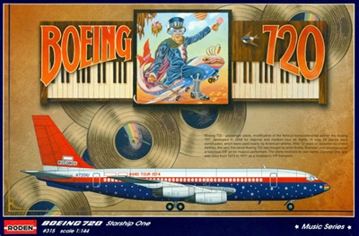 1:144 Boeing 720, 'Starship One' - Elton John