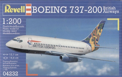 1:200 Boeing 737-200, British Airways