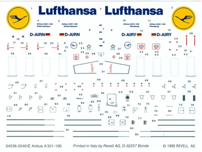 1:144 Airbus A.321, Lufthansa