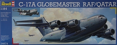 1:144 McDD C-17A Globemaster III, RAF & Qatar Airways