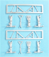 1:144 Douglas DC-8 Landing Gear (2 sets)