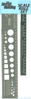 Scale Aircraft Modeller Scale Ruler Set