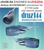 1:144 CFM56-5A Engines (2) for Airbus A.320 (Zvezda kit)