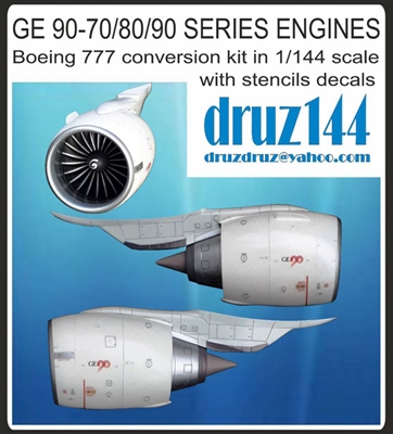 1:144 General Electric GE 70/80/90 Engines (2), Boeing 777