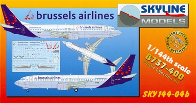 1:144 Boeing 737-400, Brussels Airlines