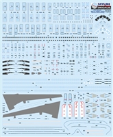 1:144 A.319 / A.320 / A.321 Detail Decal & Photo Etch Details