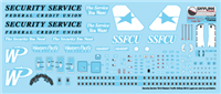1:200 Western Pacific 'Federal Security Credit Union' Boeing 737-300