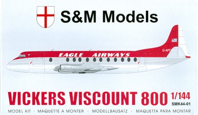 1:144 Vickers Viscount 800, Eagle Airways
