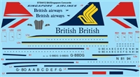 1:144 Singapore Airlines / British BAC Sud Concorde